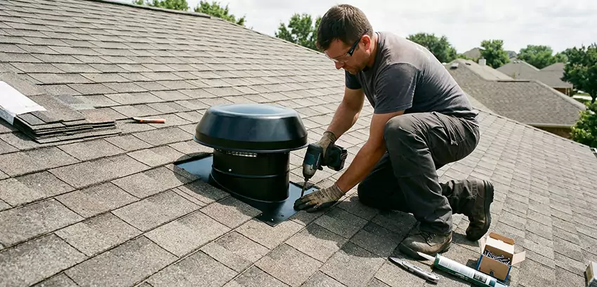 Roof Vent Fan Installation in Ormond Beach