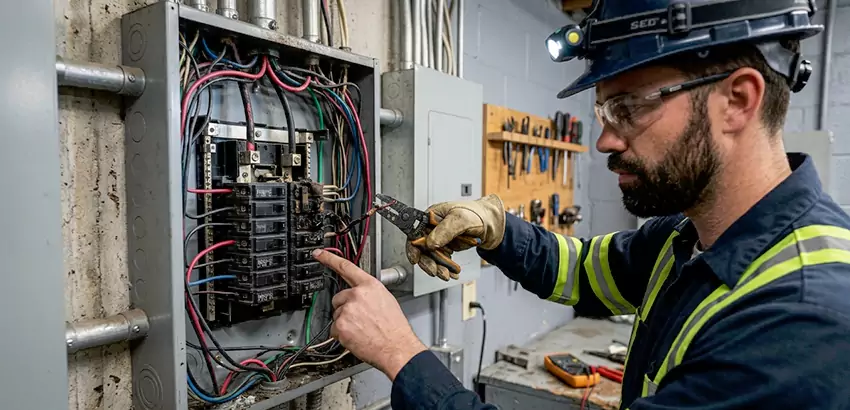 Breaker Box Short Circuit Repair in Ormond Beach