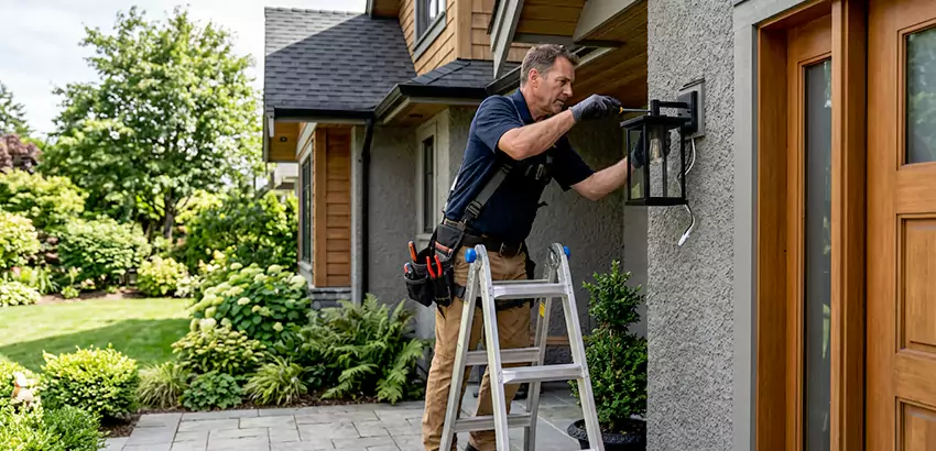 Outdoor and Exterior Light Fixture Installation in Ormond Beach