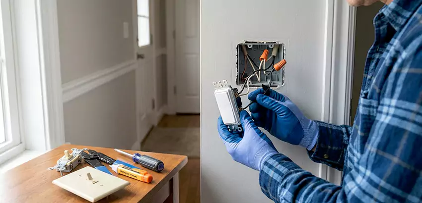 Motion Sensor Light Switch Replacement in Ormond Beach
