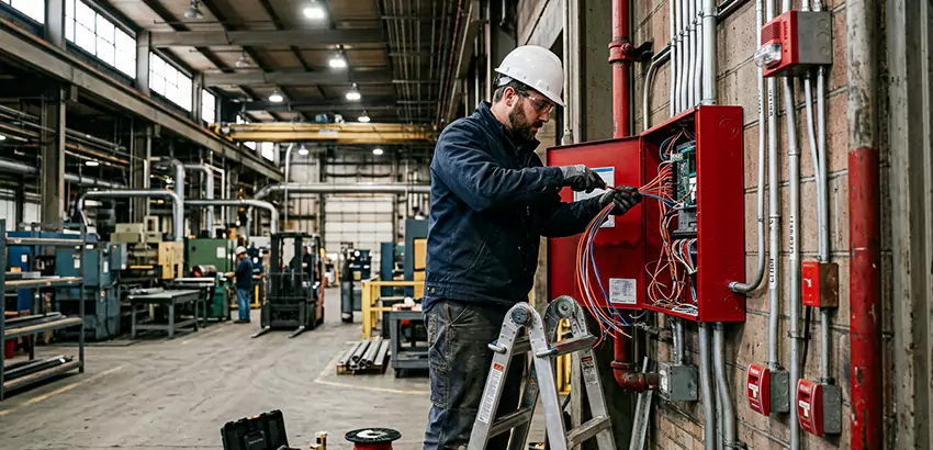 Industrial Fire Alarm Installation in Ormond Beach