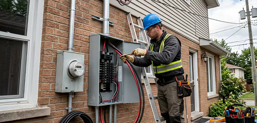 Outdoor Subpanel Installation in Ormond Beach