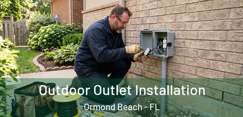 Outdoor Outlet Installation Ormond Beach - FL