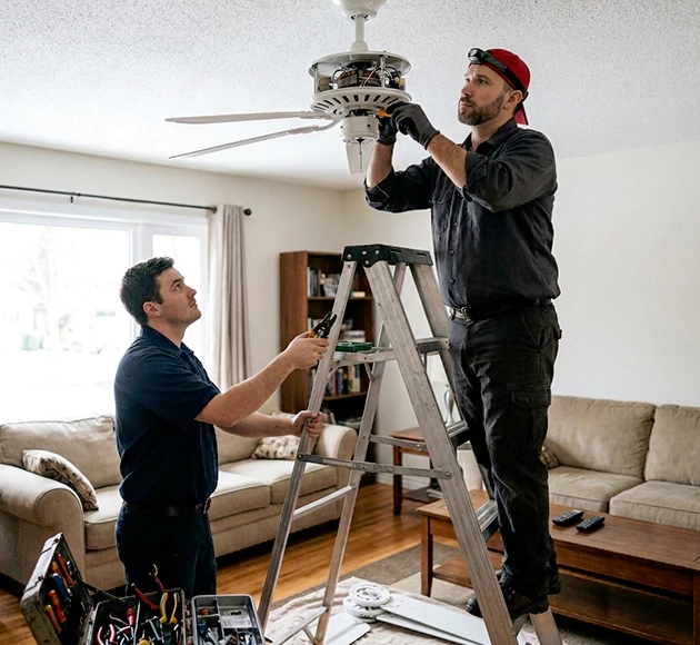 Professional Ceiling Fan Repair: Your Local Fan Specialist in Ormond Beach, FL