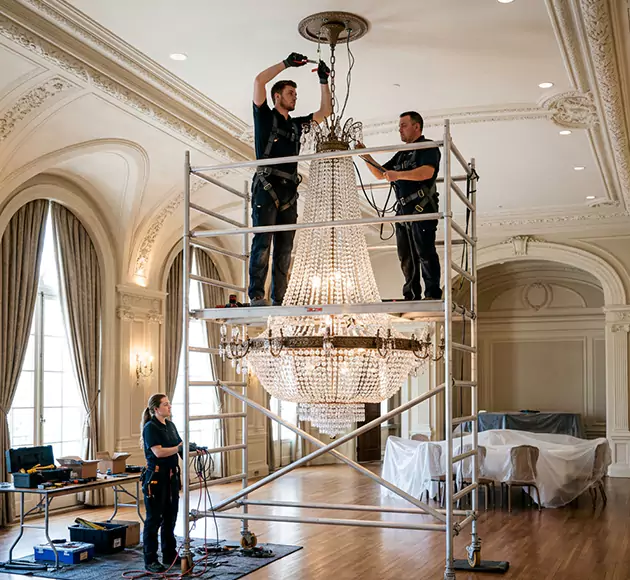 Professional Chandelier Installation: Your Local Fixture Team in Ormond Beach, FL